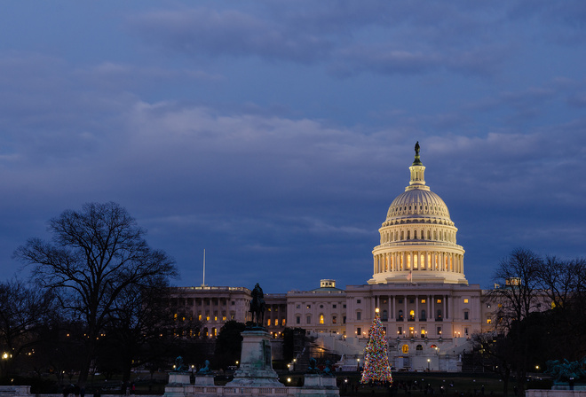 Washington, USA, United States Capitol, evening, meeting place, park, , , , , , , , , , , , 