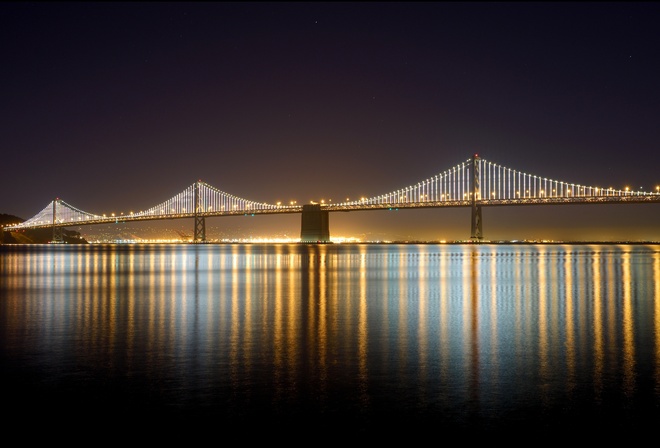 Bay Bridge,  -, Oakland, , San Francisco, -, California, , USA, , , , , , , , , , 