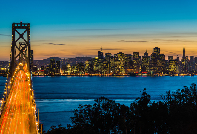 Bay Bridge, Oakland, San Francisco, California, USA,  -, , -, , , , , , , , 