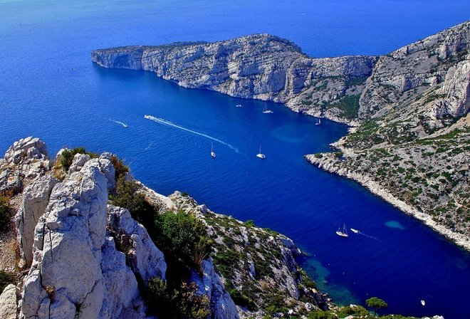 Calanque de Sormiou, Marseille, France, sea, Rocks, landscape, , , , , 