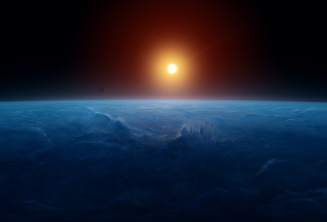 SUNRISE, HORIZON, EARTH, 