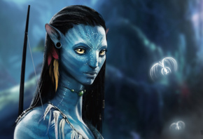 Neytiri, , avatar, ,   , , , 3d