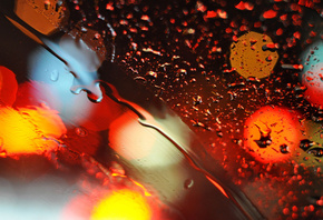 , , Bokeh, rain