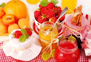 , , jam, strawberry, , , 