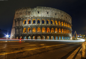 Rome, Italy, Colosseum, Colosseo, Anfiteatro Flavio, , , ,  ...