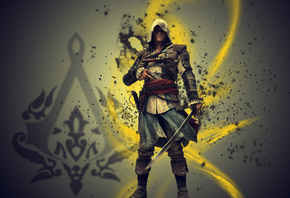  , edvard kenway, Assassins creed 4 black flag, assassin