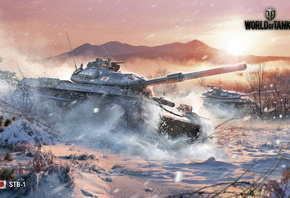 world of tanks, STB-1, 