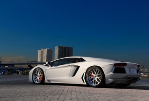 lamborghini, aventador, lp700-4, white, , 