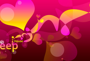 Tony Kokhan, Deep House, Music, Plastic, DJ, Pink, Yellow, Heart, 4K, Wallpapers, Words, Word, el Creative, Sound, Design, Art, Style,  ,  , , , , , 4, , , 2014, , , , , 