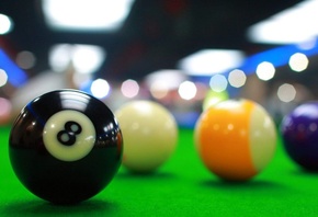 billiard, balls, table, game