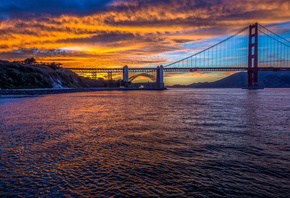 Golden Gate Bridge, San Francisco, California, United States, USA,   ...