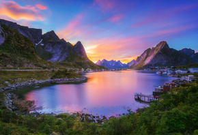 Reine, Nordland,   , Gravdalsbukta, ,  ...