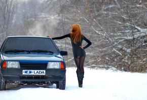 auto-girl, , Lada, , Girls, Model, ladyCar, , , ,  ...