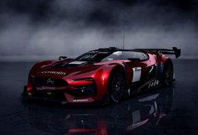 citroen, supercar, red, , 