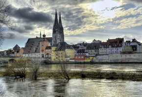 , , Regensburg, , HDR, , 