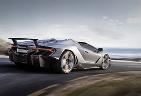 2017, Lamborghini, Centenario, Roadster