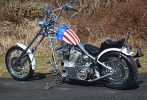 Bike, chopper, custom, 