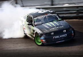 , ford, ford mustang, monster energy, drift