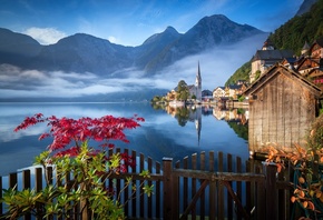 Blue Lake, Hallstatt, Austria, , , , , , 