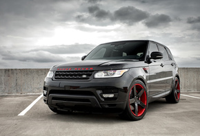 Range Rover Sport, cars, Niche Wheels, tuning, parking, Range Rover, Land R ...