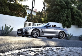 BMW, M40i, Z4, G29, Silber, Farbe, Seitlich, Roadster