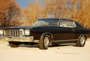 chevrolet, monte carlo, 1972