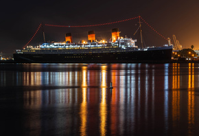 , , , , , Queen Mary, in Long Beach,  ...