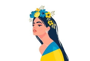 Ukraine, Woman, Art