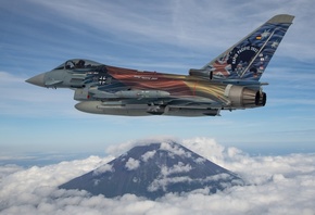 Luftwaffe, Eurofighter, Rapid Pacific exercise, Japan, Fuji
