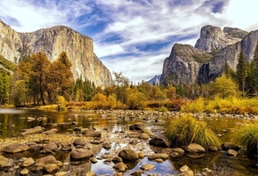 view of Yosemite Valley, Yosemite National Park, California