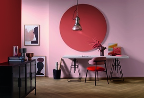 interior design, Living room interior in modern style, premium wall paints, Parador