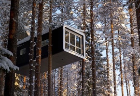 Tree House Hotel, romantic rooms, Sweden