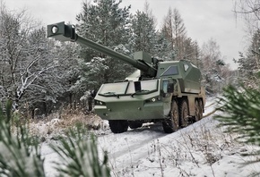 DITA 155mm Self-Propelled Howitzer, artillery system, Excalibur Army