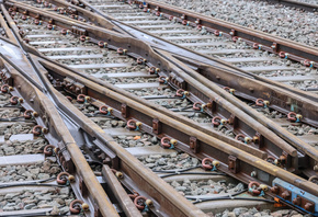 railway, track layout, railway station