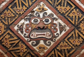 Huaca de la Luna, Temple or Shrine of the Moon, Peru