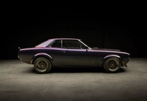 Toyota, Toyota Celica, vehicle, Powered 1977, classic car, purple cars