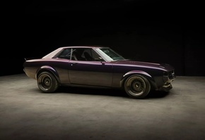 Toyota, Toyota Celica, vehicle, Powered 1977, classic car, purple cars