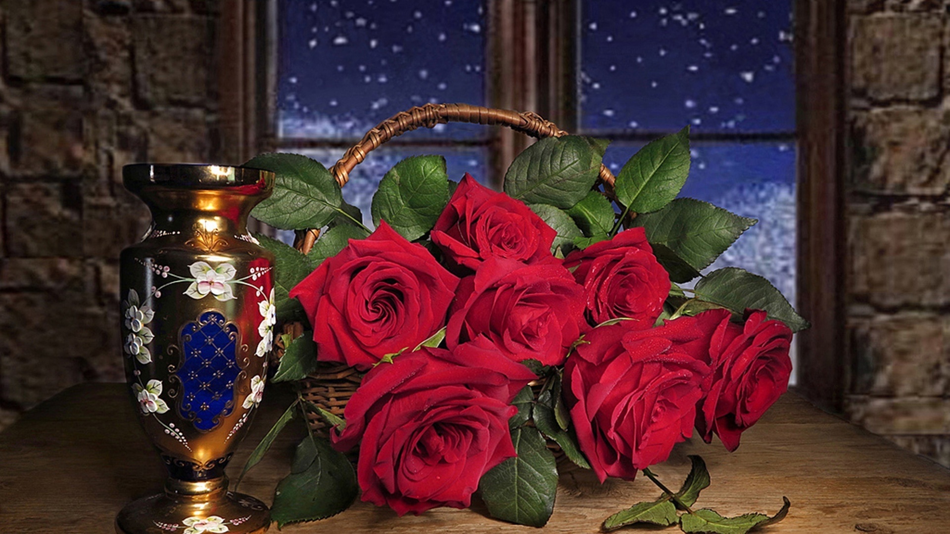 Доброго вечера красивые розы