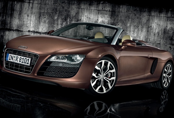 Audi, , r8 spyder 5.2 fsi quattro