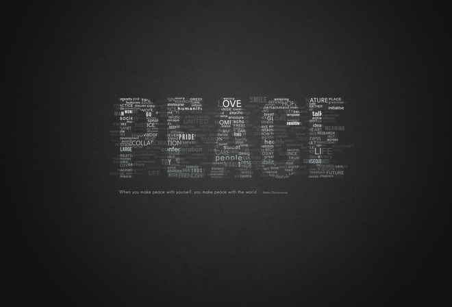 words, , peace, , , 