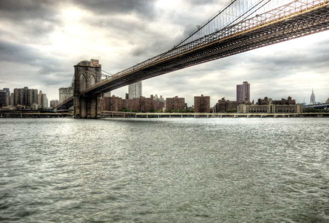 city, , , bridge,  , brooklyn, New york, 