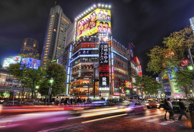 The mean streets, , tokyo, , japan