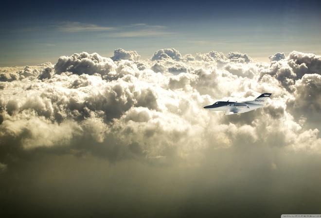 aircraft, cloud, sky