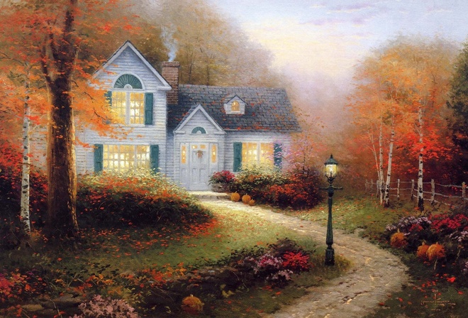 , Thomas kinkade, , , , 