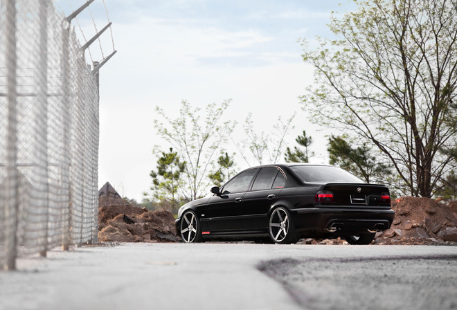 BMW, M5, E39, Vossen wheels