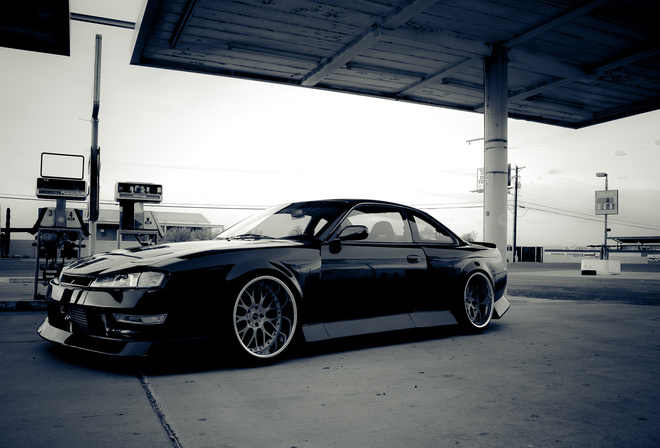 , , , s14, , silvia, black, Nissan