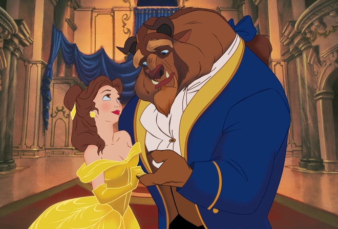 disney,   , Beauty and the beast, fairytale, belle, prince