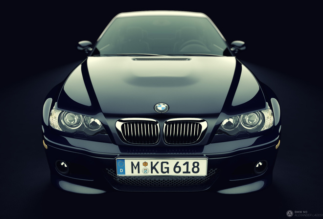 front, m3, e46, bmw, ���