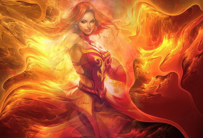 dota, , , lina inverse, , Defense of the ancients