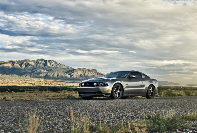 5.0, ford, , mustang, silvery, gt, muscle car